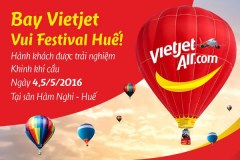 Hot air balloon experience for Vietjet passengers